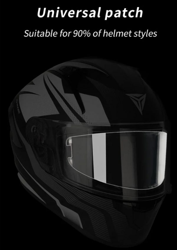 MotoWolf ორთქლის საწინააღმდეგო ვიზორის სტიკერი
