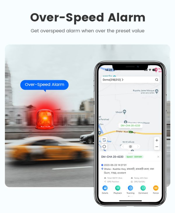 SeeWorld S11 უსადენო GPS თრექერი