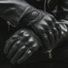MotoWolf ტყავის საზაფხულო ხელთათმანი