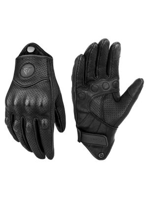 MotoWolf ტყავის საზაფხულო ხელთათმანი